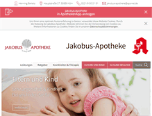 Tablet Screenshot of jakobus-apo.de